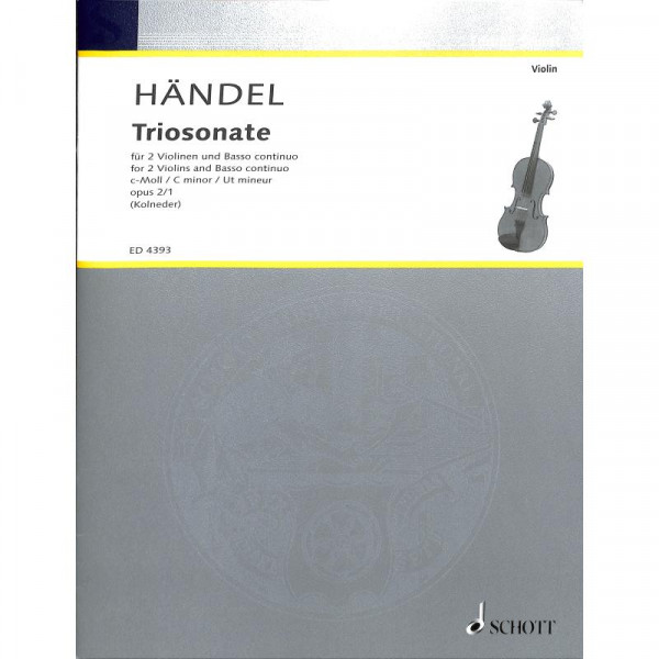 Händel Georg Friedrich Triosonate c-moll op 2/1