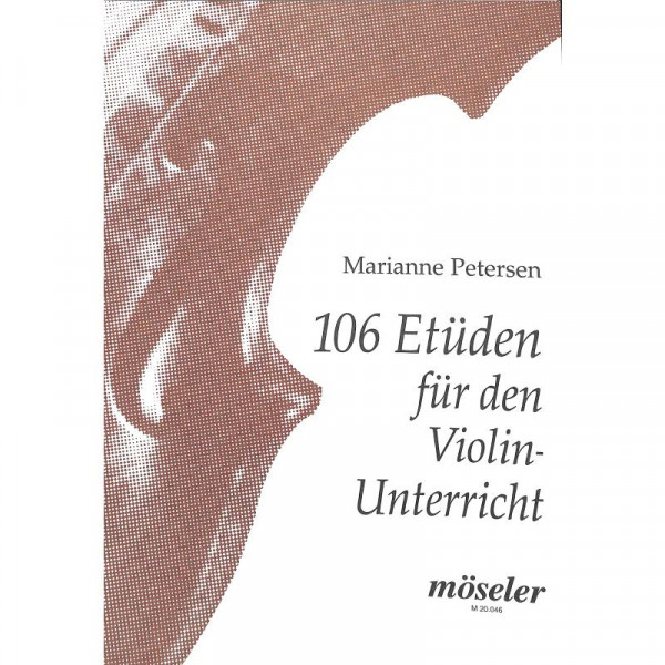 Petersen Marianne 106 Etüden für den Violinunterricht