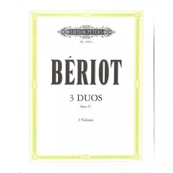 Beriot 3 Duos Violine Op.57