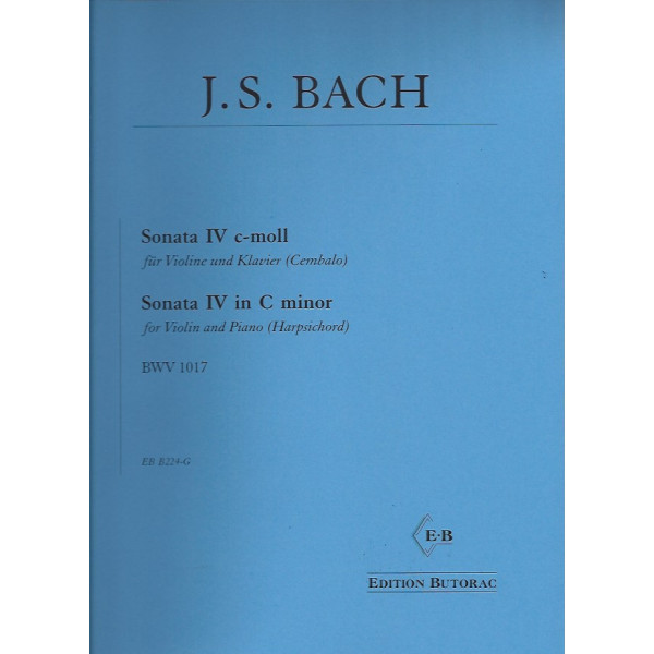 Violinsonate Nr. 4 c-moll (BWV 1017)