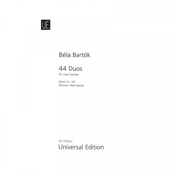 Bartok Bela 44 Duette 1