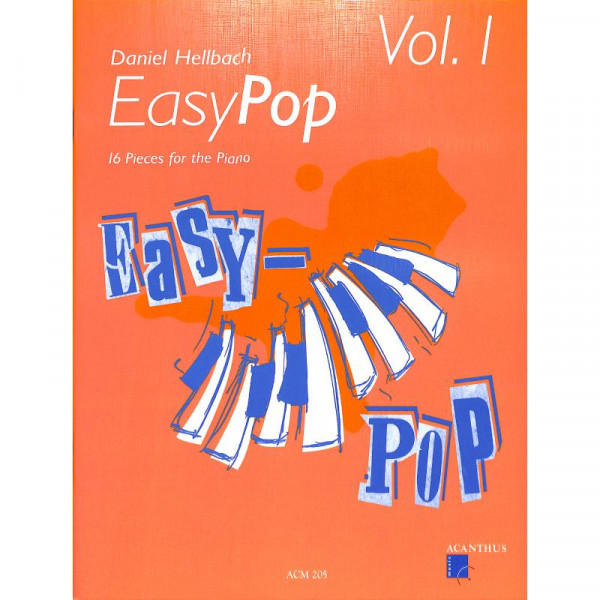 Hellbach Daniel Easy Pop 1 - 16 Klavierstücke
