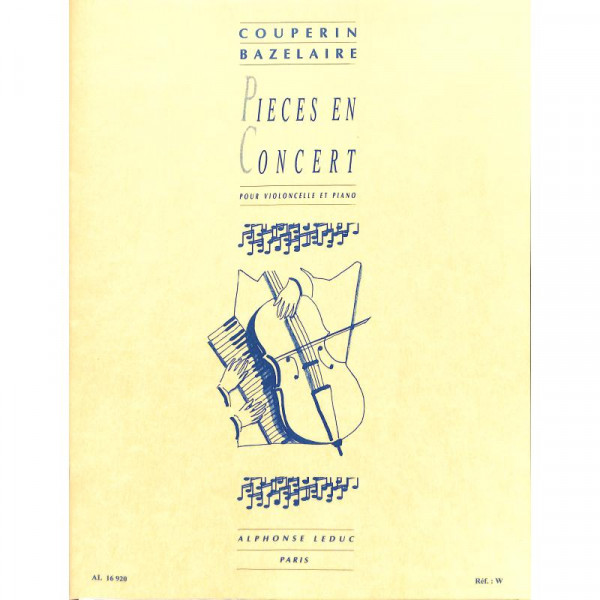 Francois Couperin - Pieces en concert für Cello
