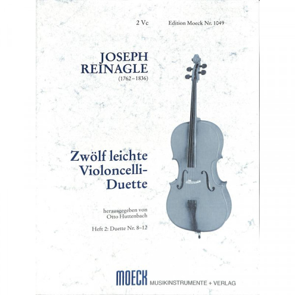 12 leichte Violoncelli Duette Heft2 - Joseph Reinagle