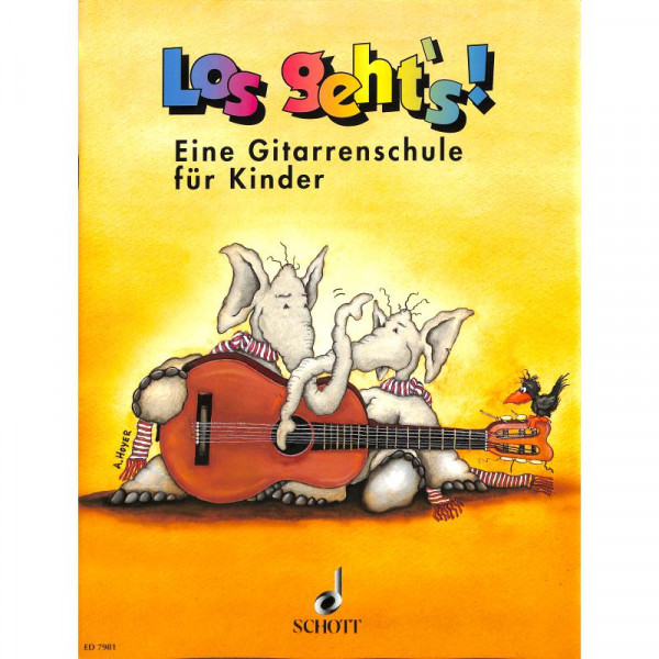 Kreidler Dieter Los geht's - Gitarrenschule für Kinder