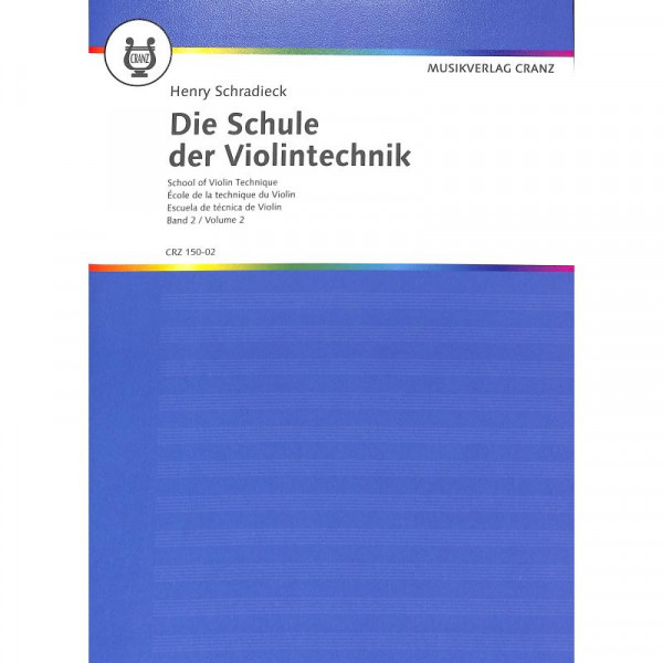 Schradieck Heinrich Schule der Violintechnik 2