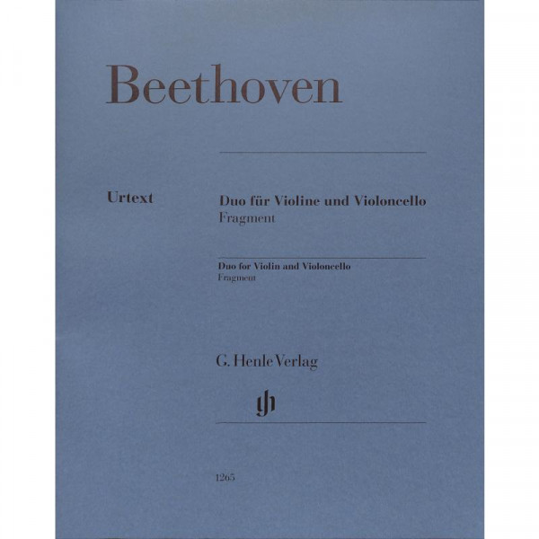 Beethoven Ludwig van Duo (Fragment)