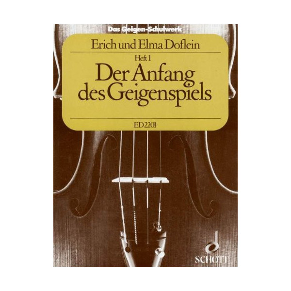E. Doflein: Das Geigen-Schulwerk Heft 1