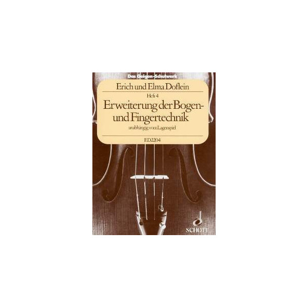 E.Doflein: Das Geigen-Schulwerk Heft 4