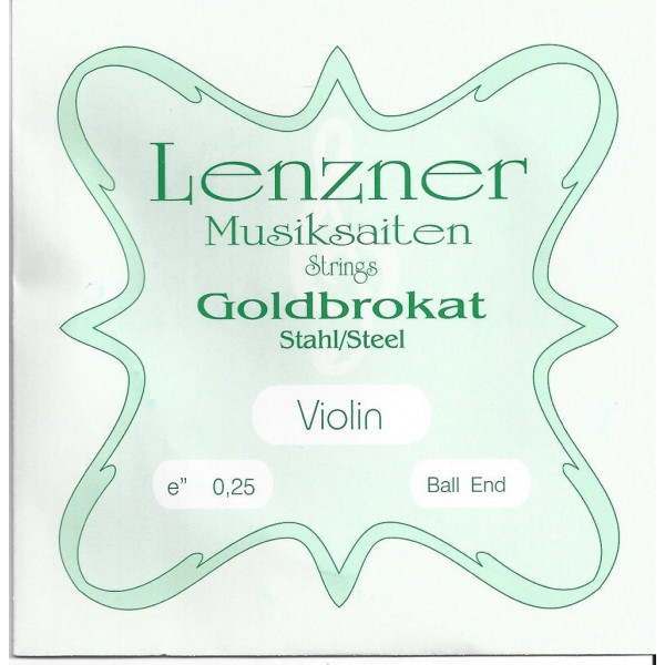 Lenzner GOLDBROKAT Violinsaite E